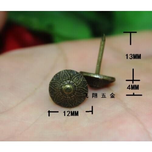 Hardware accessories upholstery tacks decorative tacks Antique 12*17MM umbrella cap antique foam nail