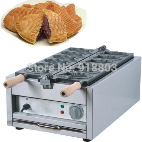 Free Shipping 110v 220v Electric Fish Waffle Taiyaki Maker Iron Machine Baker