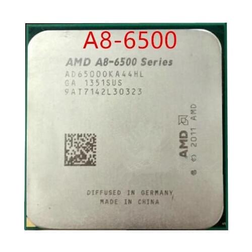 Free shipping A8-6500 A8 6500 Socket FM2 AD6500OKA44HL 3.5GHz 65W quad core CPU Processor scrattered pieces