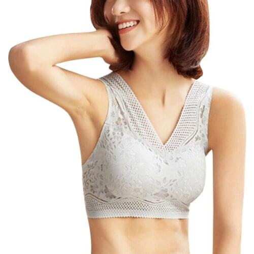 Seamless Soft Bras Thin Strap Wireless Lace Bra Push Up Bra Backless Comfort Underwear Bralette Sexy Lingeriewomens bra