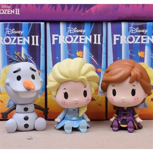 Disney Frozen Anna Elsa princess and the prince Kristoff Olaf Action Figure Toys Gifts for Kids Collection Model Decoration