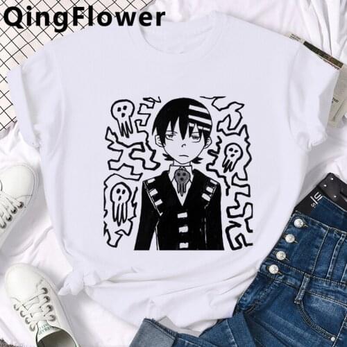 Anime Soul Eater Manga t shirt clothes men plus size harajuku grunge kawaii summer top t shirt aesthetic