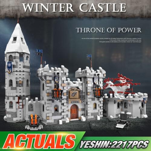 Yeshin K101 American Movie Toys The MOC Winterfell Model Building Blocks Assembly Bricks Kits Educational Kids Christmas Gifts