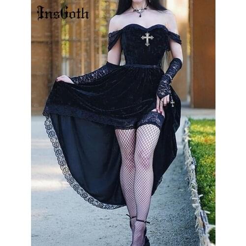 Женские платья INSGOTH China At AliExpress