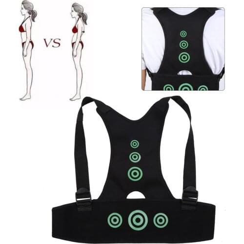 Spine Posture Corrector Protection Back Shoulder Posture Correction Band Adjustable Humpback Back Pain Relief Correct for Adult