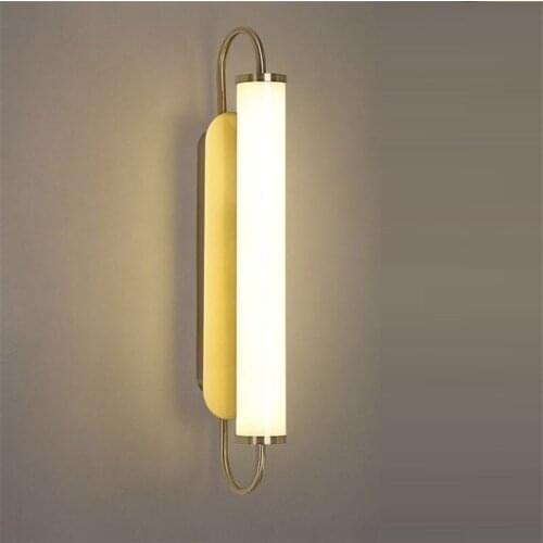 Creative wall lamp postmodern living room aisle corridor bedside lamp simple Nordic personality stairwell wall lamp