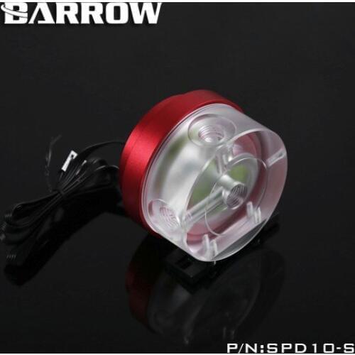 Barrow SPD10-S, 10W PWM water cooling pumps, Maximum flow 450L / H, maximum lift 3 meters barrow water cooling