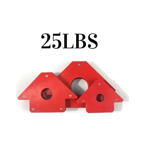 25LBS Magnetic Holder Corner Welding Magnets Fixator 45 90 130 Angles Magnetic Triangular Heavy Welding Holder Magnetic Tool