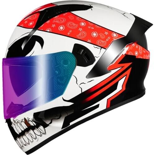 Motorcycle Helmet Fashion Design Full Face Racing Helmets DOT Approved Capacete Casco Casque Moto