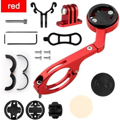 MTB Road Bicycle Motorcycle Telephone Computer Holder Aluminum Alloy Cycling Extension Mount Handlebar Sports Camera Bracket