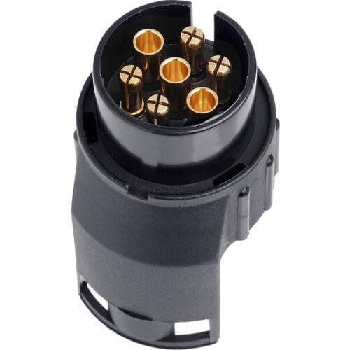 7 pin to 13 pin Towing Socket Converter Adapter 12V Trailer Caravan Truck Towbar Towing Electrical Converter Plug N Type New