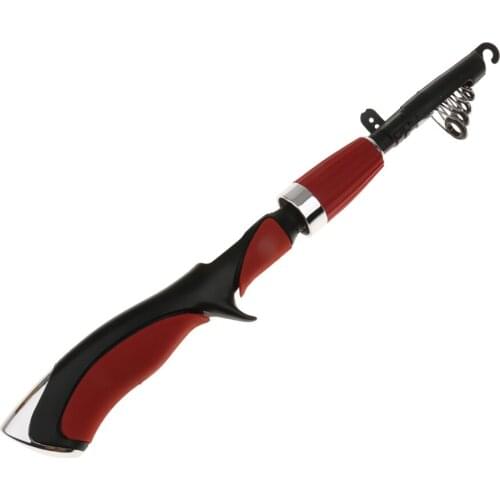 Travel 1.4m Durable Hard Portable Mini Telescopic Sea Spinning Fishing Rod