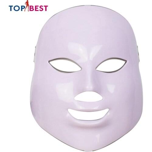 Professional Face Masks Beauty Device 7 Colors Light Facial SPA Photon Therapy Treatment for Anti Wrinkle Acne Skin Rejuvenation