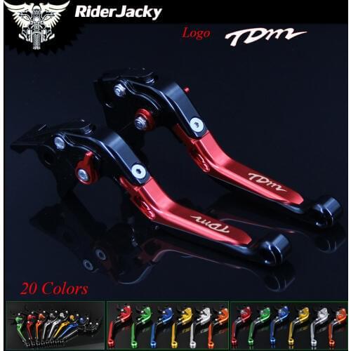Riderjacky Red+Black For Yamaha TDM 850 1991-2002 1999 2000 2001 Adjustable Folding Extendable Motorcycle Brake Clutch Levers