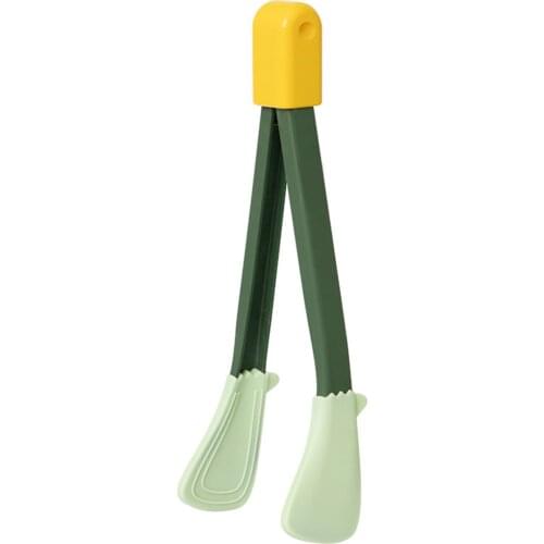 Silicone Food Tongs Non-slip Cooking Tools Salad BBQ Tools Kitchen Accessories Cooking Tool 27X3.5X5cm WWO