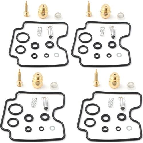 4Sets For Suzuki GSF1200 S Bandit 2001 2002 2003 2004 2005 Motorcycle Carburetor Rebuild Kits Plunger Diaphragm
