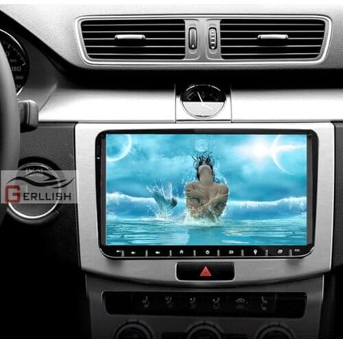 Gerllish Android Car Multimedia dvd player Car For VW Volkswagen Golf Polo skoda rapid octavia Radio Tiguan Passat b7 b6 GPS