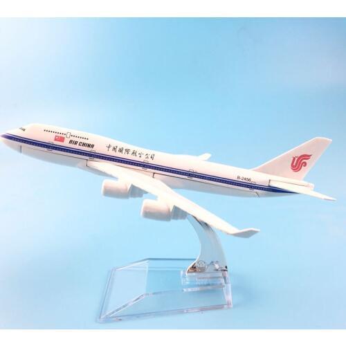 FREE SHIPPING 16CM B2456 AIR CHINA MODEL PLANE AIRCRAFT MODEL TOY AIRPLANE BIRTHDAY GIFT