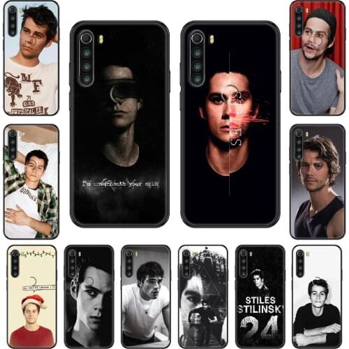 Dylan O'Brien Phone case For Xiaomi Redmi Note S2 4 5 6 7 8 A S X Plus Pro black trend Etui soft bumper painting waterproof