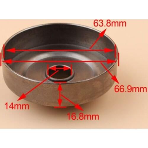 Engine Clutch Drum Lawn mower 7T Bearing For Husqvarna 240 235 137 141 142