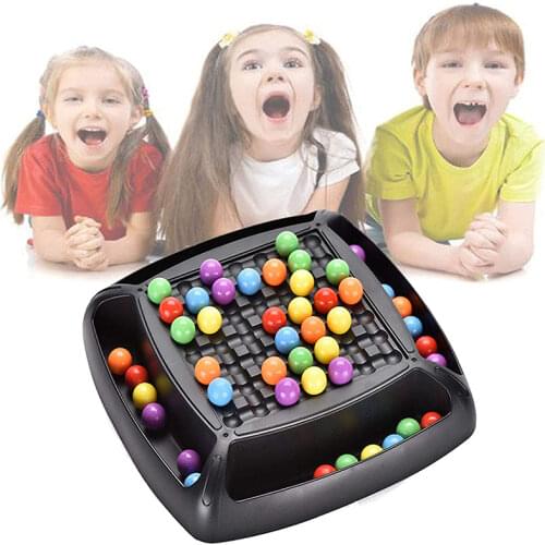 Parent-Child Interactive Rainbow Ball Elimination Game Educational Toys Rainbow Puzzle Magic Chess Toy Kit For Kid Adult Toy