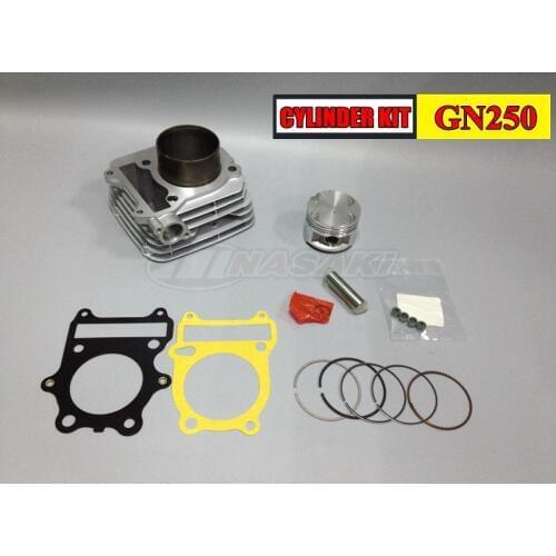 For SUZUKI GN250 motorcycle cylinder kit NASAKI high quality motorcycle parts DR250 DF250 GN250 GZ250 LT250 249CM3