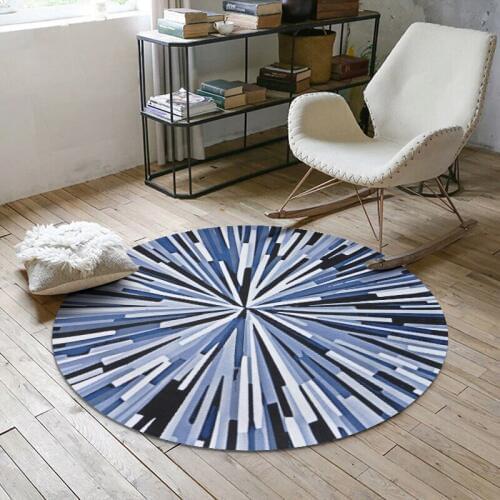 Round Carpets For Living Room Decor Rug Kids Baby Bedroom Game Crawl Rugs Child Room Computer Chair Floor Mat Cloakroom carpet