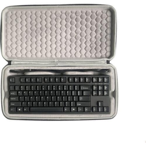 Fashion Hard Waterproof Keyboard Box Storage Protection Bag for Filco 87 Keys Dual-mode Ninja Holy Hand Mechanical Keyboard