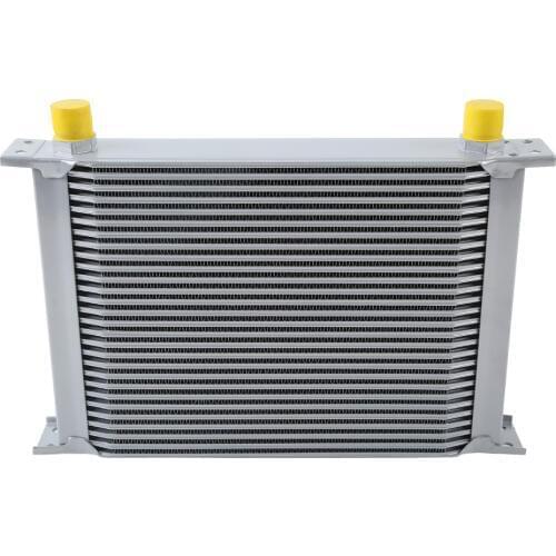 Motorcycle 28 Row AN-10AN Racing Engine Transmission Oil Cooler Kit Universal Aluminum