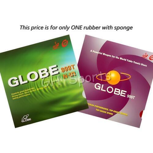 Globe 999T 999 T 999-T Pips-in Table Tennis PingPong Rubber With Japanese Sponge