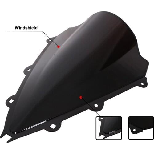 Motorcycle Screen Windshield Fairing Windscreen For Aprilia RSV4 2009 2010 2011 2012 2013 2014