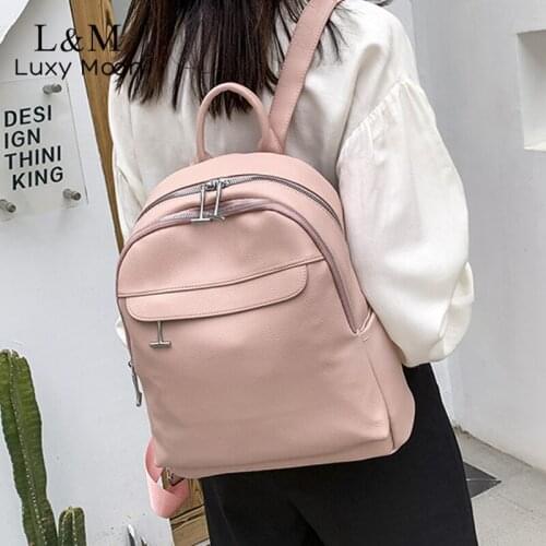 Women Backpack Large Capacity Anti-theft Travel Ruckpack Brand Designer Bag School Bag For Teenage Girls Bolsa Feminina X527H