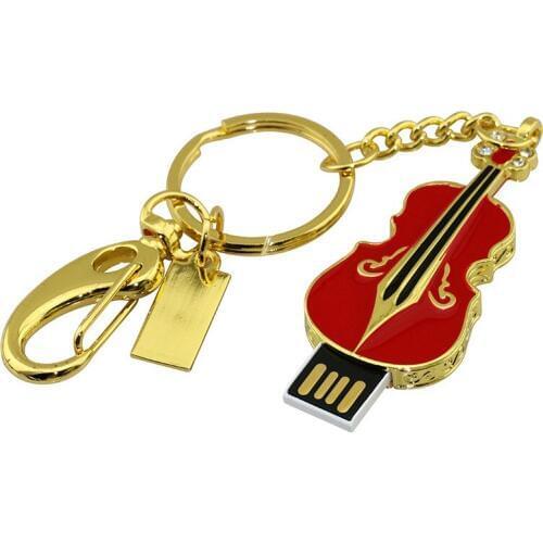 Memory Stick Guitar/Musical instrument USB Flash drive 4 8 16 128 64 gb Pendrive 32GB 128GB Pen Drive Personalized gift Cle USB