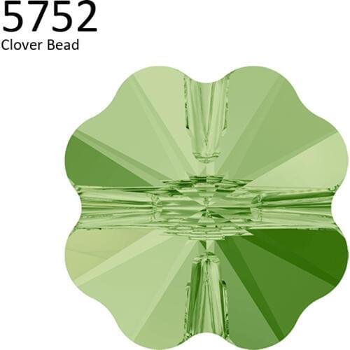 1 piece) 8mm 12mm 5752 Clover Bead 100% Original Crystal from Swarovski made in Austria loose beads for DIY jewelry making