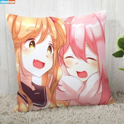 40X40cm45X45cm Violet Evergarden Pillow Cover Customize Pillowcase Modern Home Decorative Pillow Case For Living Room 2020.08.17