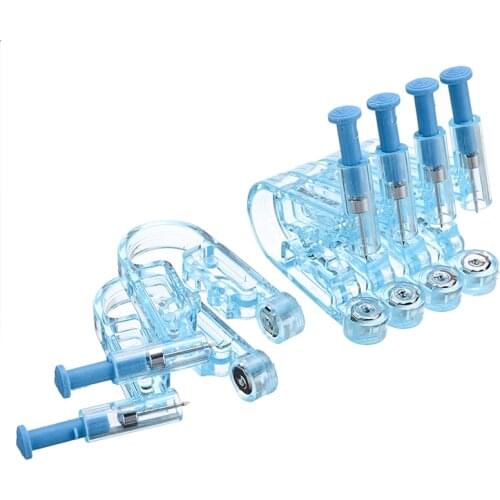 6pcs/Set Ear Piercing Kit Asepsis Disposable Healthy Safety Earring Piercer Tool Machine Kit Studs Fashion Body Jewelry