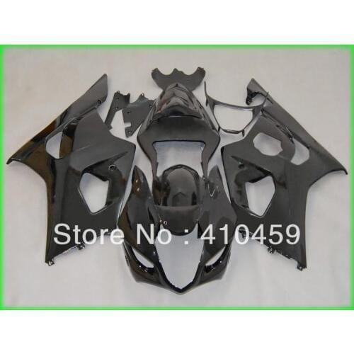 ABS Plastic Fairing kit for SUZUKI GSXR1000 GSX-R1000 GSXR 1000 K3 03 04 2003 2004 complete black Fairings body kit SM19