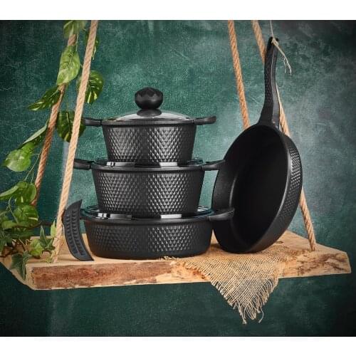 Amboss Quartz 7 Piece Molding Set Black