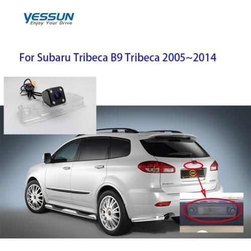 Yessun rear camera For Subaru Tribeca B9 Tribeca 2005~2014 Car Rear View camera Parking Assistance/license plate led camera