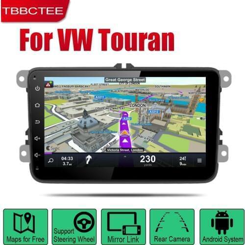 For Volkswagen VW Touran 2003~2015 Android Car Radio Stereo GPS Navigation Bluetooth wifi 2din Car Radio Stereo