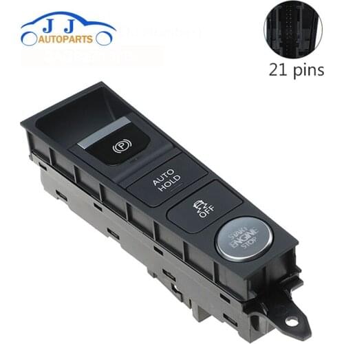 Car accessories 3AD927137B 3AD 927 137B For V-W Passat B7 Passat CC Hand brake button auto holder ESP Engine start/stop switch