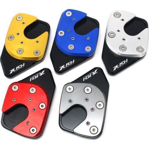 Motorcycle Side Stand Pad Plate Kickstand Enlarger Support Extension for HONDA XADV X-ADV 750 2017 2018 X ADV