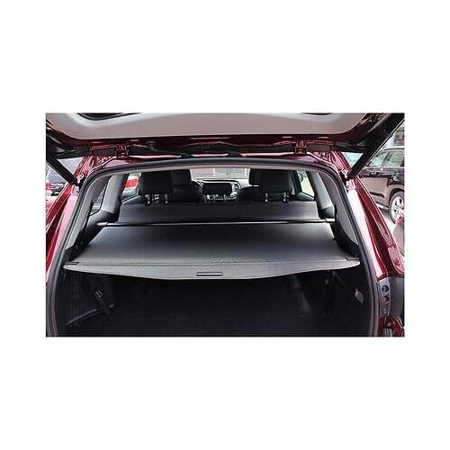 Black Retractable Rear Cargo Trunk Cover For Toyota Highlander 7 Seats 2014-2016