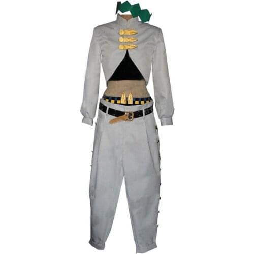 JoJos Bizarre Adventure 4rd Rohan Kishibe Cosplay Costume Halloween Christmas New years