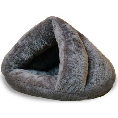 Pet Cat Bed Thick Sleeping Bag Triangular Cat Litter Soft Comfortable And Durable Winter Warm Pet Kennel