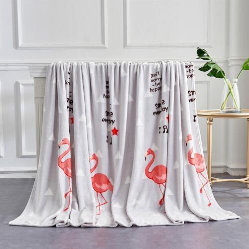 Blanket 200x230cm high density super soft flannel mattress sofa / bed sheet / portable bed cover / travel / shawl / camp