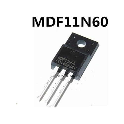 Original New / 5pcs / MDF11N60 TO-220F 600V 11A