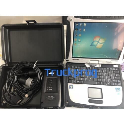 V2020 ET3 Adapter III 317-7485 CATET Adapter 3 Truck Excavator Diagnostic Tool+CATSIS+Flash+Thoughbook CF52 laptop ET adapter 3