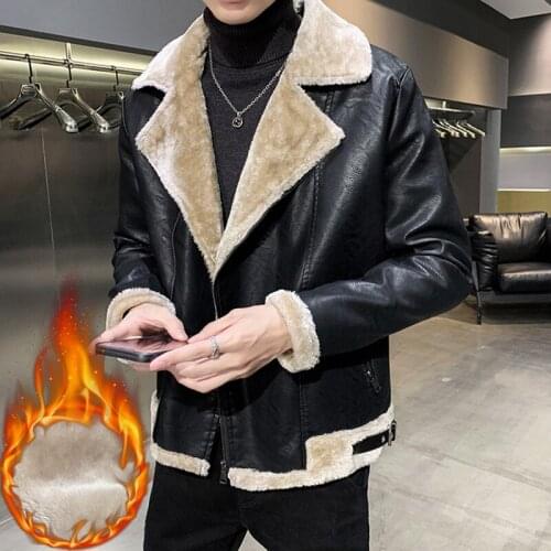 ZJYJFC Men's Suede Jackets