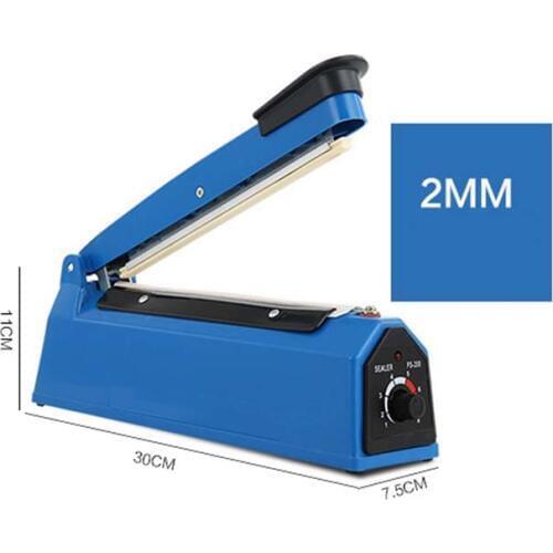 1pcs hand pressure Food bag sealing machine manual Plastic bags aluminum foil tea coffee heating impulse sealer packer 220V